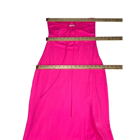 Susana Monaco Keyhole Halter Dress in “Watermelon”, size M, NWT! - Picture 8 of 12